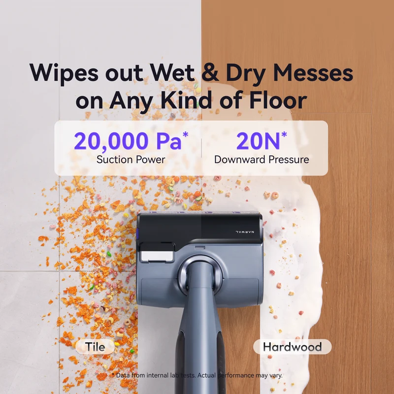 Aspirateur eau et poussière Narwal S30 Pro