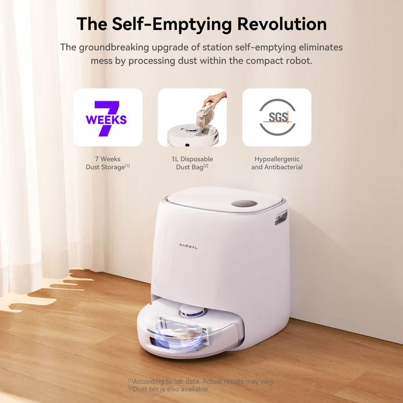 Aspirateur robot et laveur Narwal Freo X Ultra