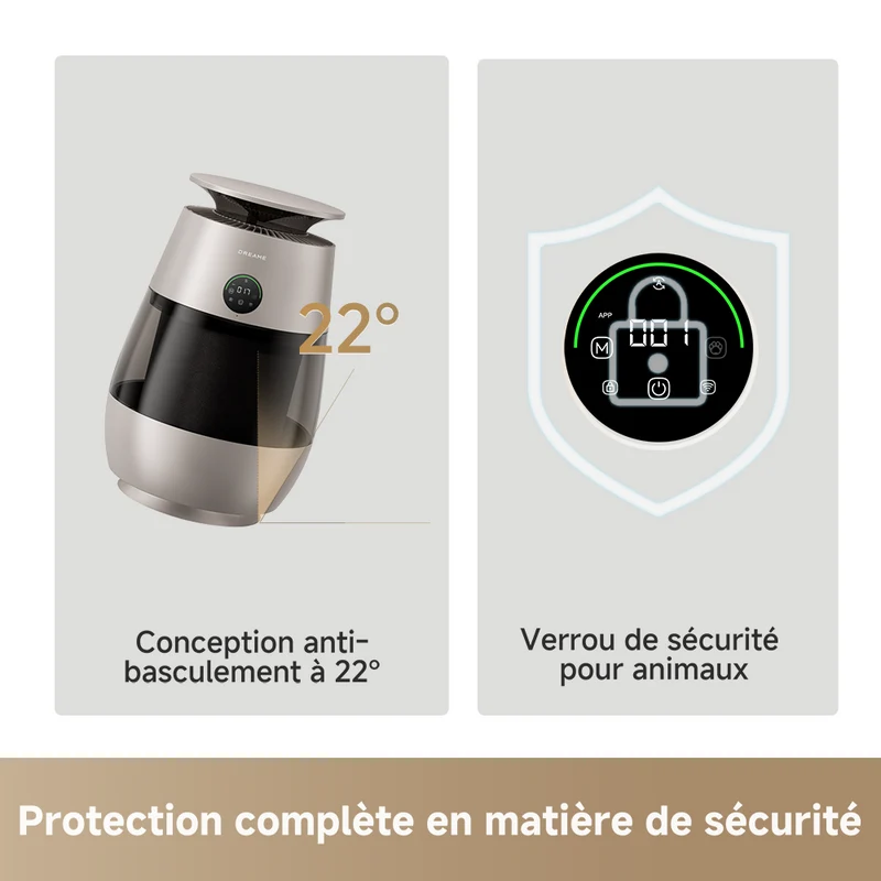 Dreame ‌Purificateur d'air pour animaux AP10