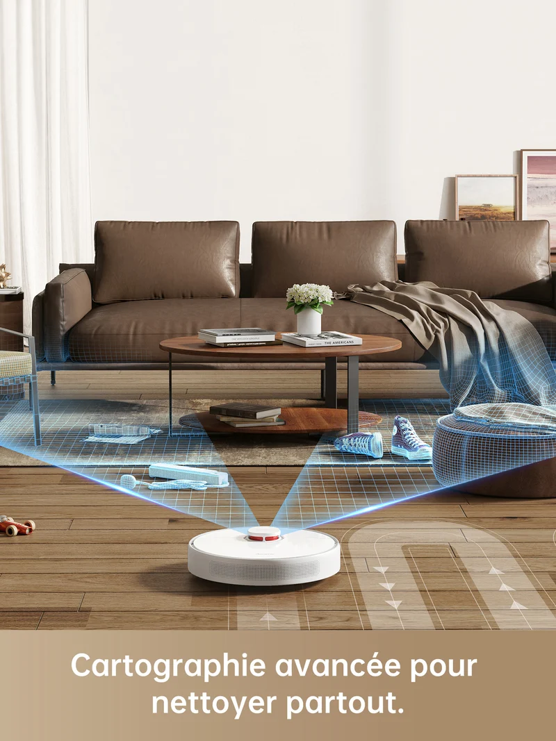 Dreame D10s robot aspirateur avec fonction d'essuyage