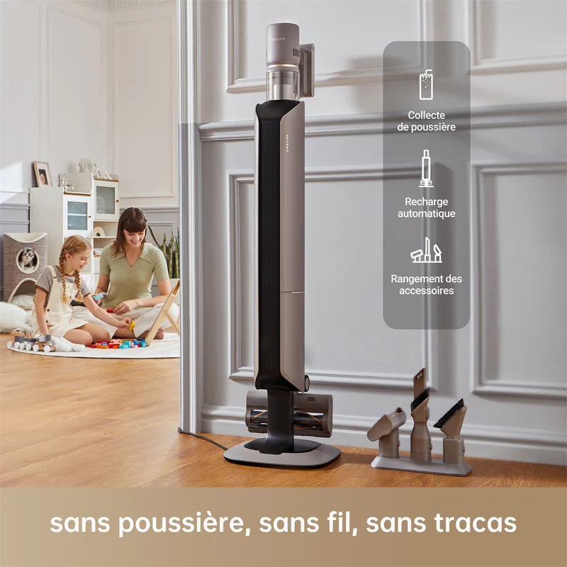 Dreame Z10 Station Aspirateur Balai sans fil avec Base