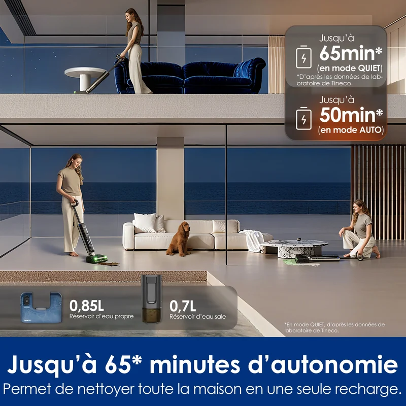Tineco Floor One S9 Master Aspirateur Laveur