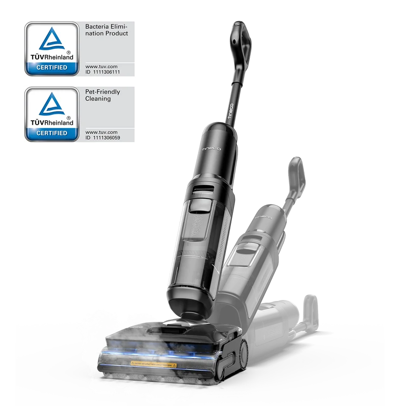 Tineco FLOOR ONE S7 Stretch Steam Aspirateur Balai Vapeur Sans Fil Tout-en-Un