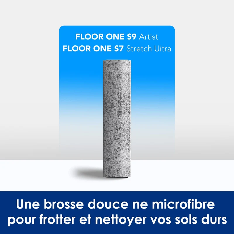 Ensemble d'accessoires pour aspirateurs secs et humides Tineco Floor One Stretch S7 Ultra&S9 Artist(1* rouleau de brosse)