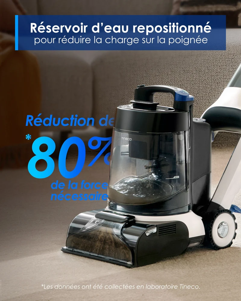 Tineco CARPET ONE Cruiser Nettoyeur de Tapis Intelligent
