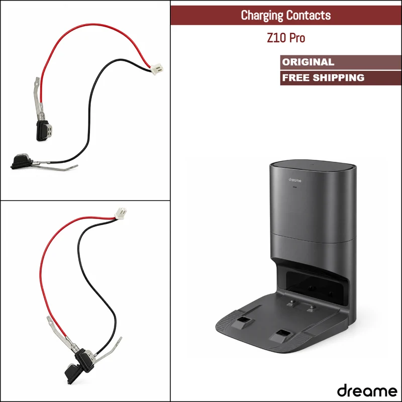Dreame Z10 Pro | Original Spare Parts & Accessories For Auto Dock: Charging Contacts