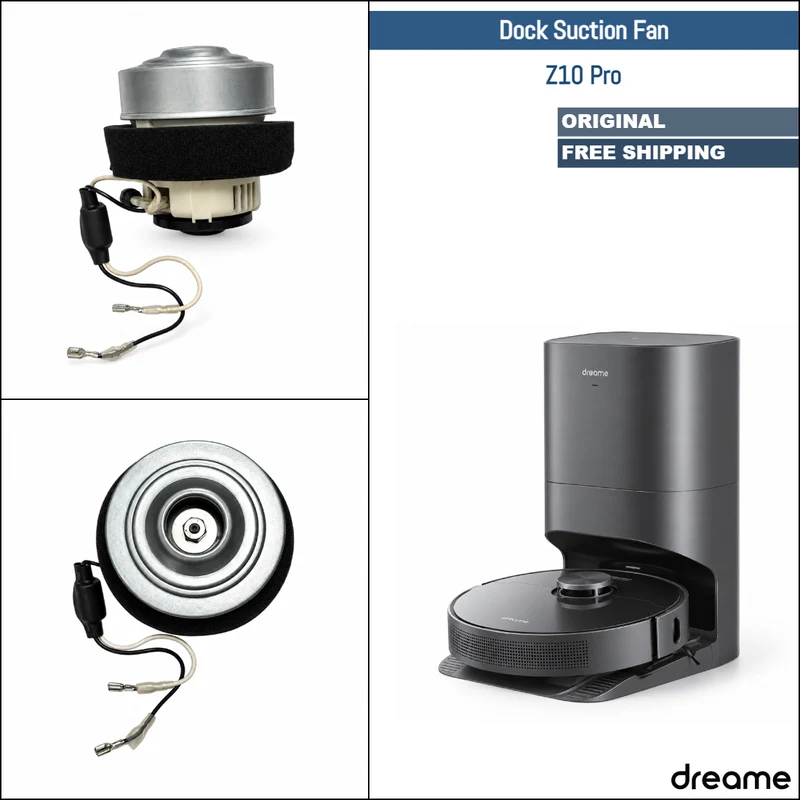 Dreame Z10 Pro | Original Spare & Repair Parts For Auto Empty Dock: Fan Module & Motor