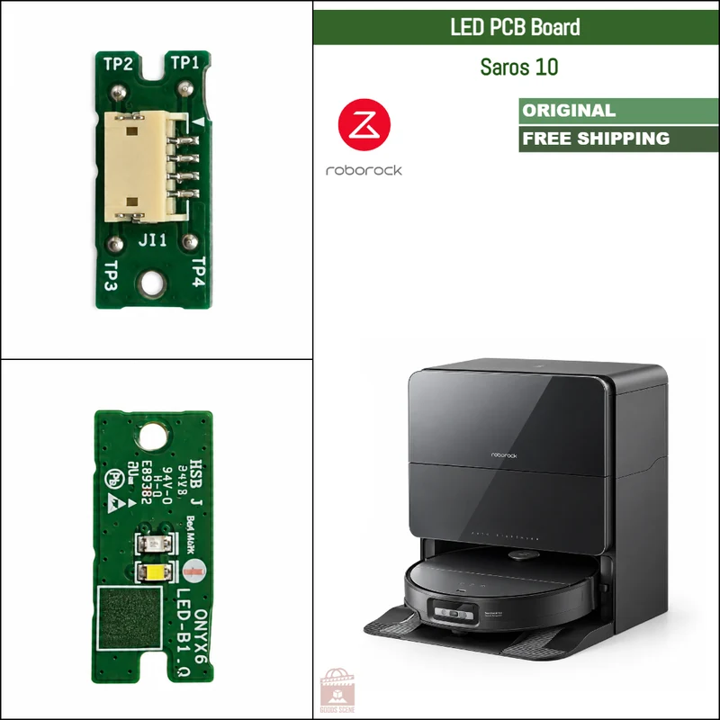 Roborock Saros 10 | Original Spare & Repair Parts For Auto Empty Dock: LED PCB Board