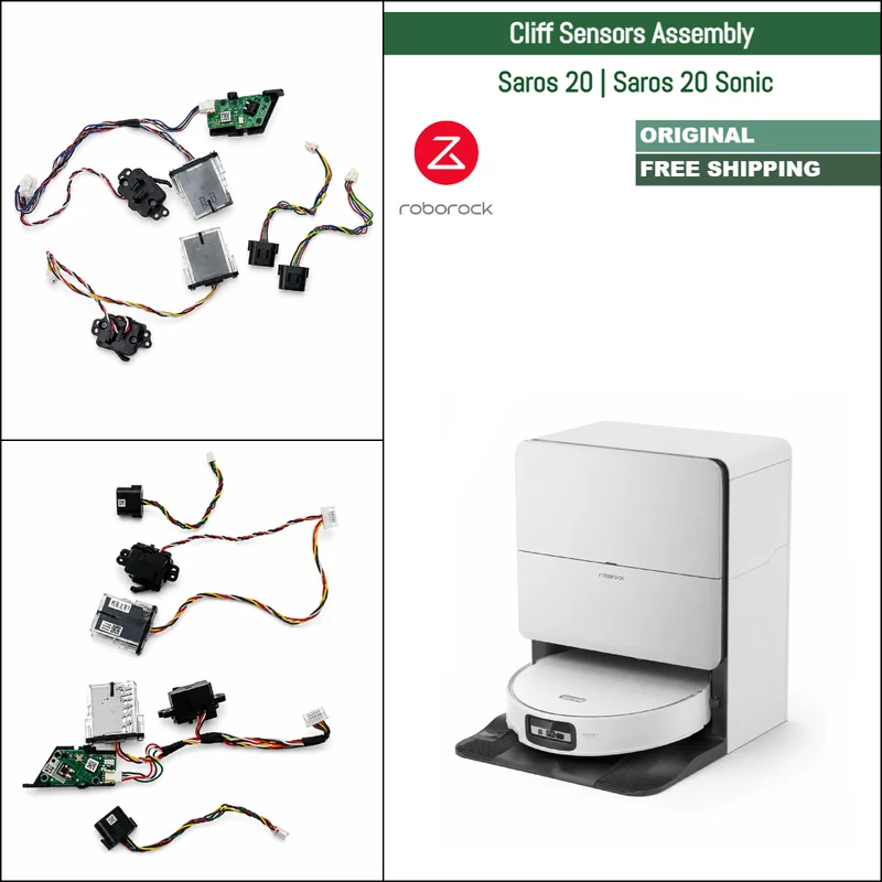 Roborock Saros 20, Saros 20 Sonic | Original Spare & Repair Parts: Cliff Sensors Assembly