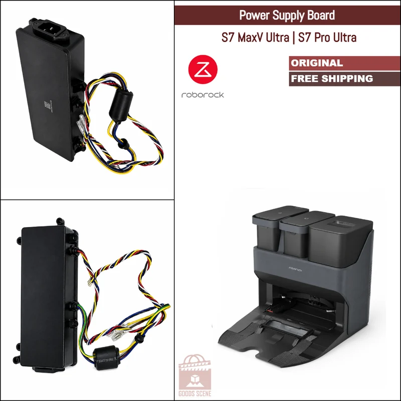 Roborock S7 MaxV Ultra, S7 Pro Ultra | Original Spare & Repair Parts For Auto Dock: Power Supply Board, 220V