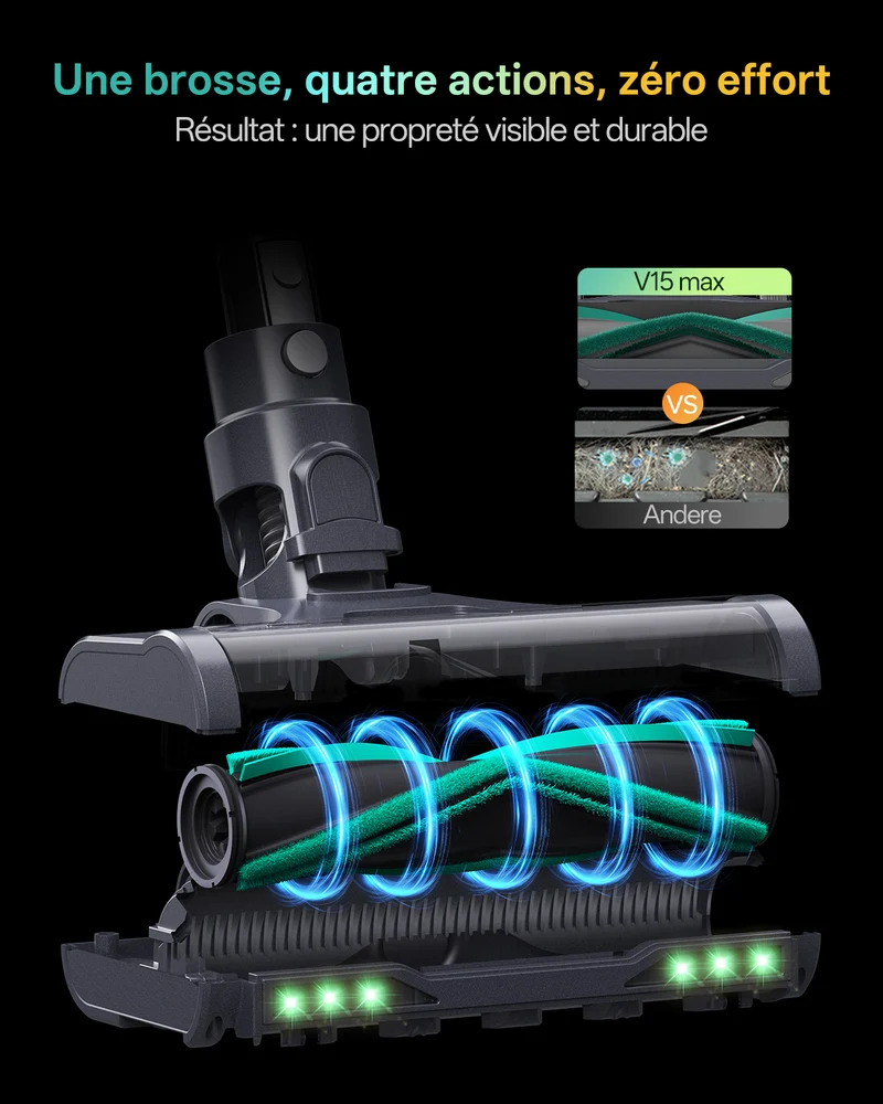 Vactidy & Vexilar | Blitz V15 Max Aspirateur Balai sans Fil