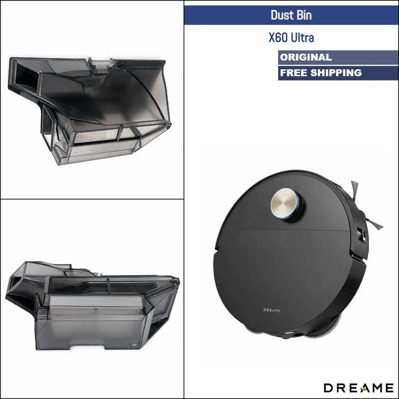 Dreame X60 Ultra | Original Spare Parts & Accessories: Dustbin Dust Box
