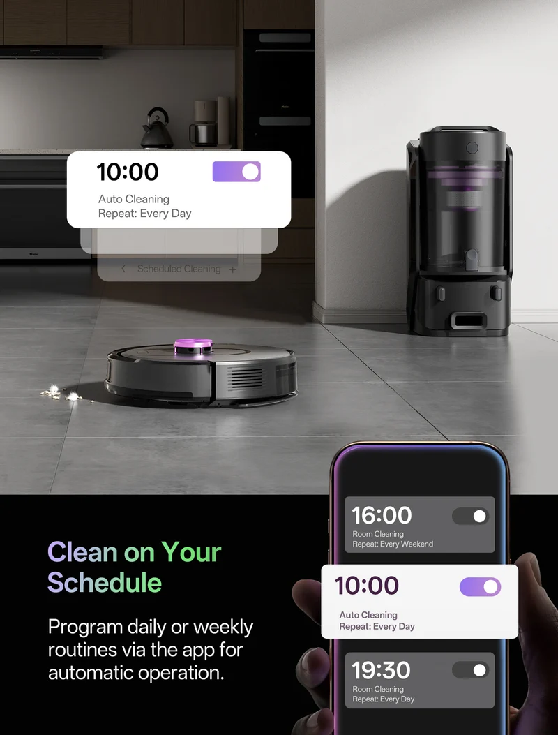 Vactidy & Vexilar | Cleanova W15 Robot Vacuum Cleaner