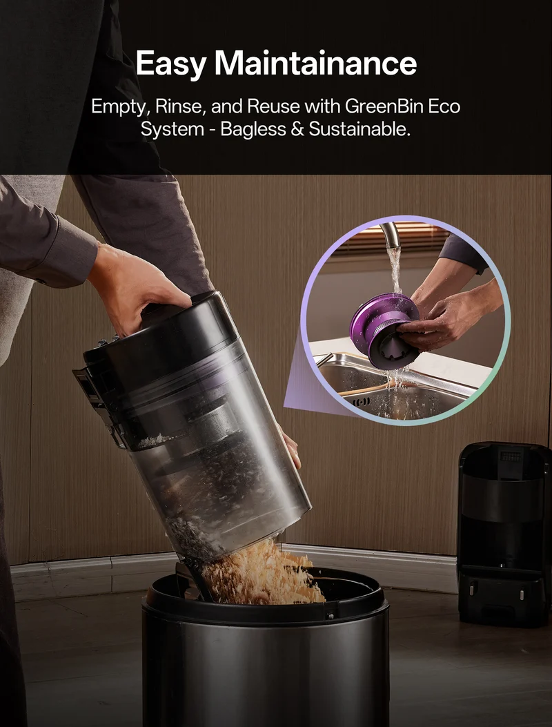 Vactidy & Vexilar | Cleanova W15 Robot Vacuum Cleaner