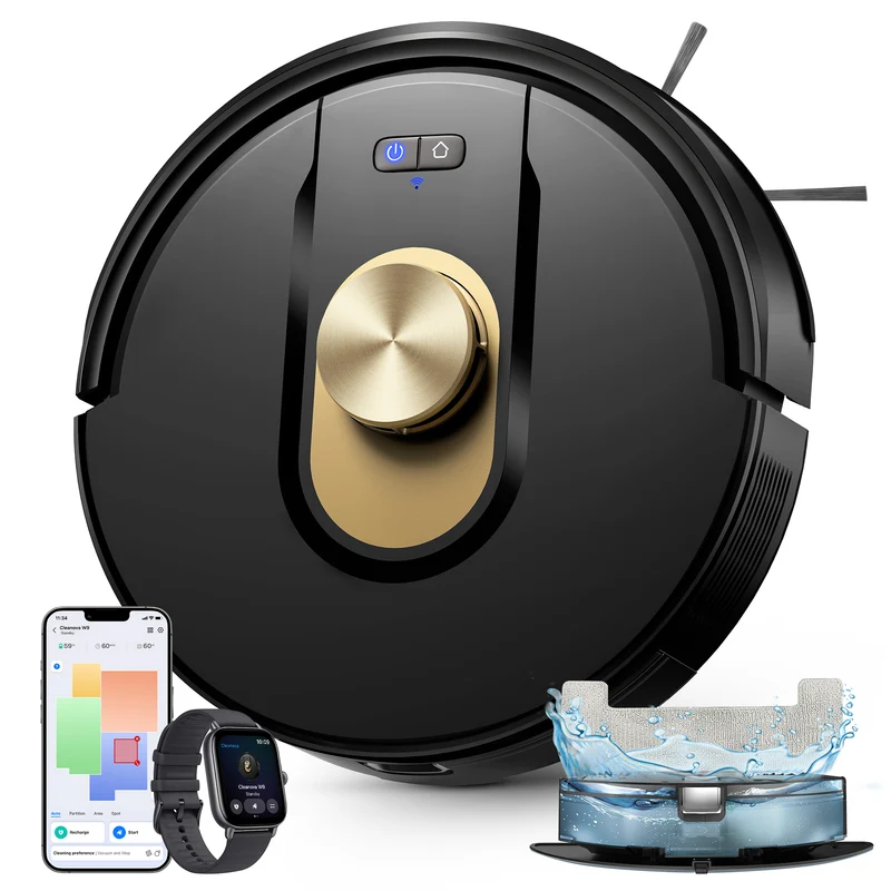 Vactidy & Vexilar | Cleanova W9 Robot Vacuum Cleaner