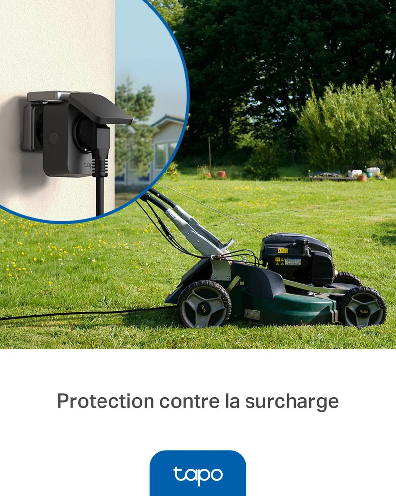 Prise Extérieure Connectée IP54 WiFi 16A - Tapo P410M