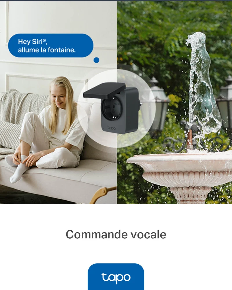 Prise Extérieure Connectée IP54 WiFi 16A - Tapo P410M