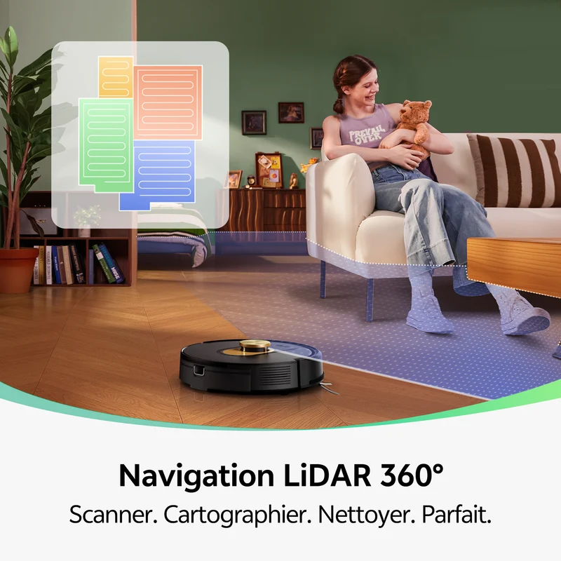 Vactidy & Vexilar | Cleanova W9 Robot Aspirateur