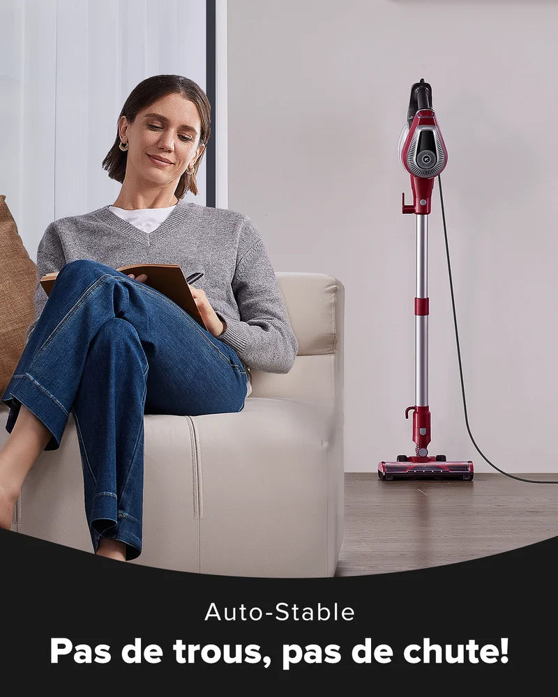 Vactidy & Vexilar | Blitz C8 Aspirateur Balai avec Fil
