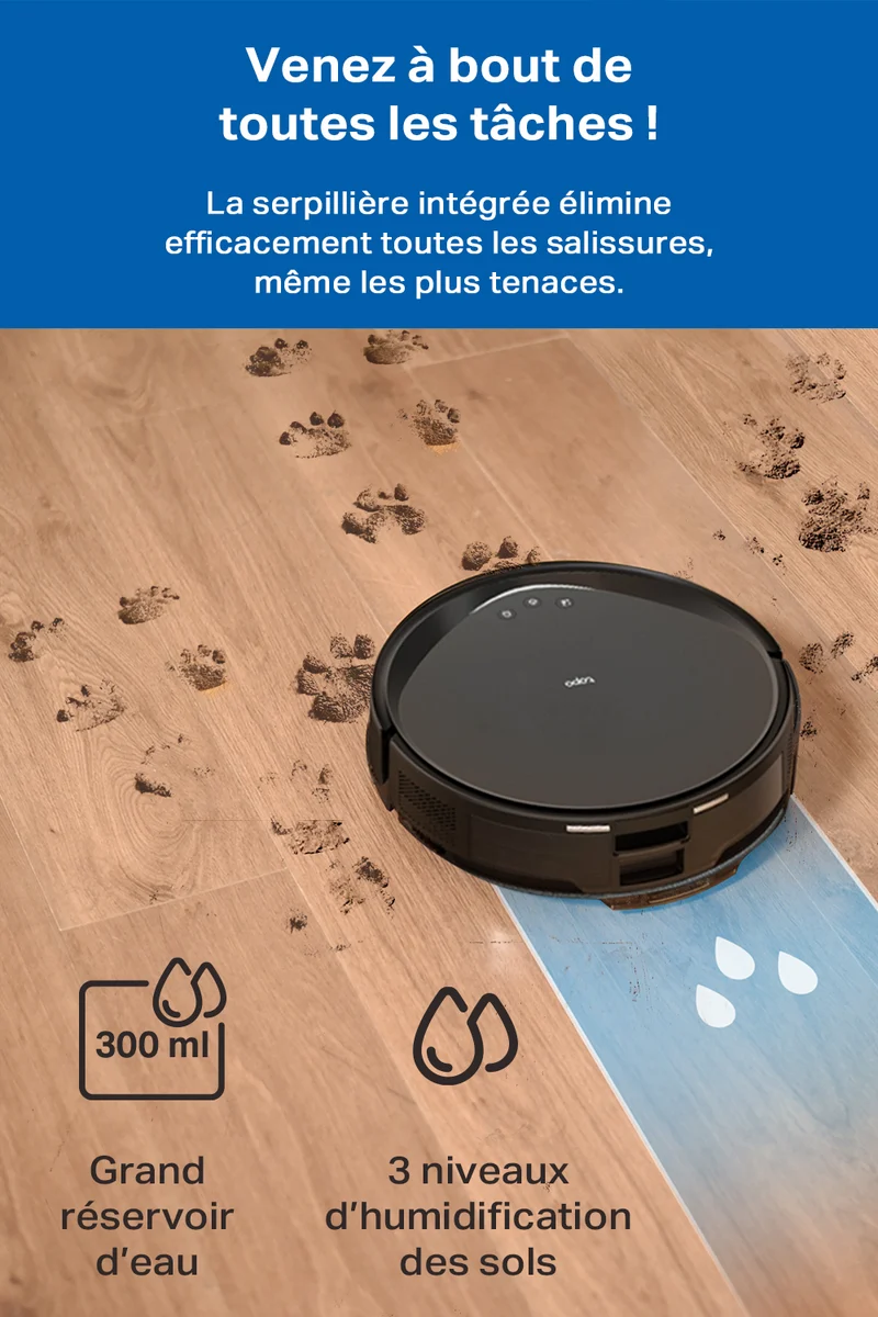 Aspirateur Robot Laveur 5300 Pa - Tapo RV20 Max