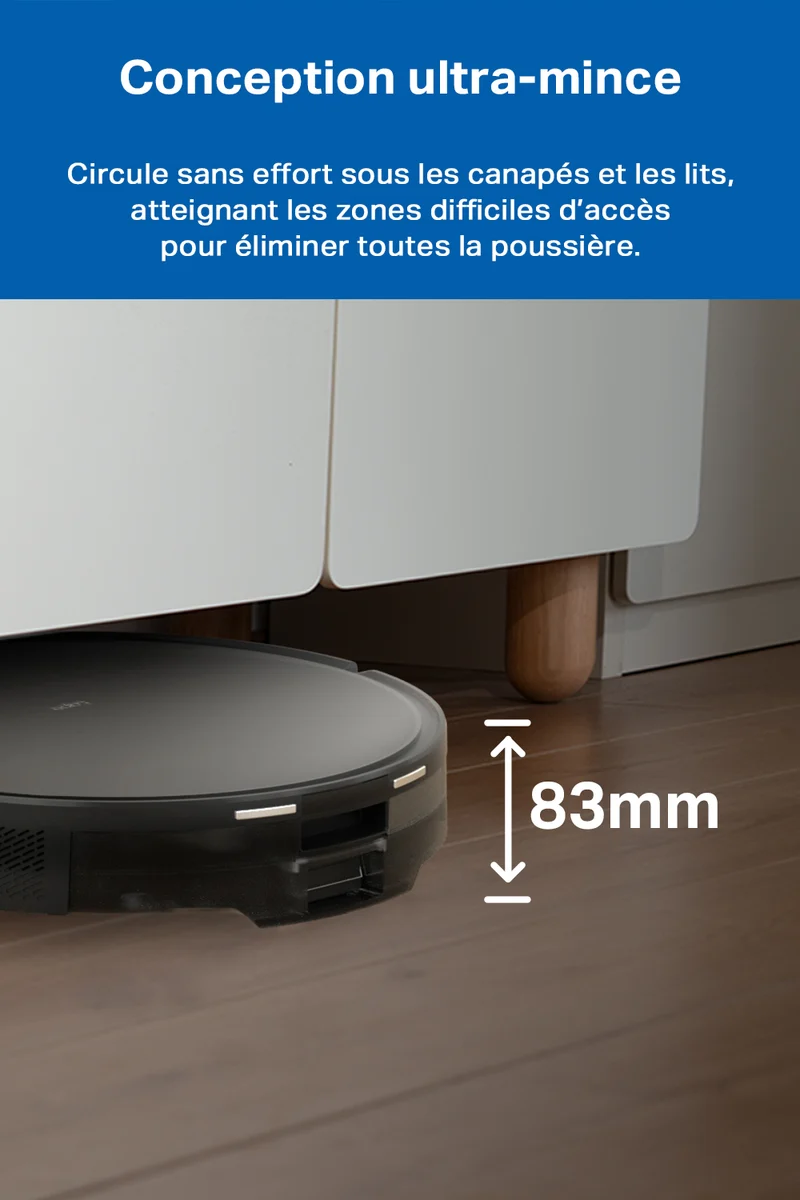 Aspirateur Robot Laveur 5300 Pa avec Station de Vidange - Tapo RV20 Max Plus