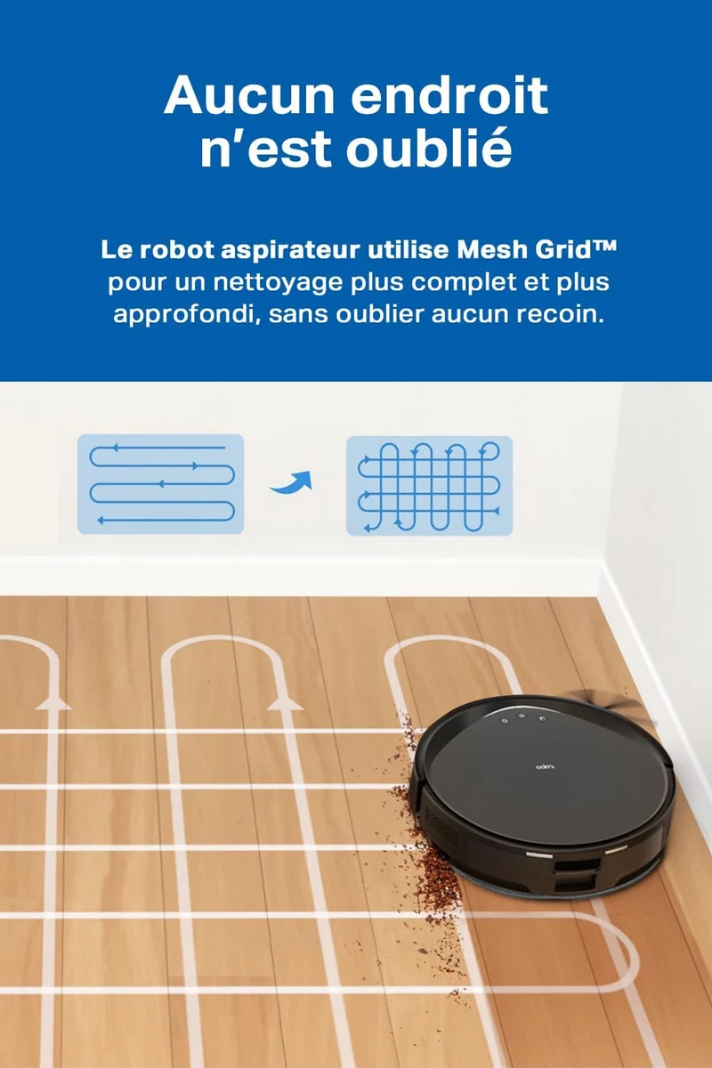 Aspirateur Robot Laveur 5300 Pa avec Station de Vidange - Tapo RV20 Max Plus
