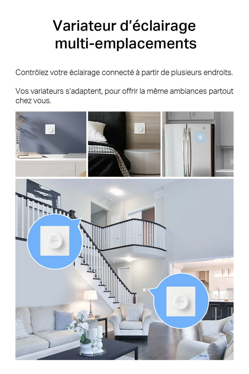 Interrupteur Variateur Connecté - Tapo S200D