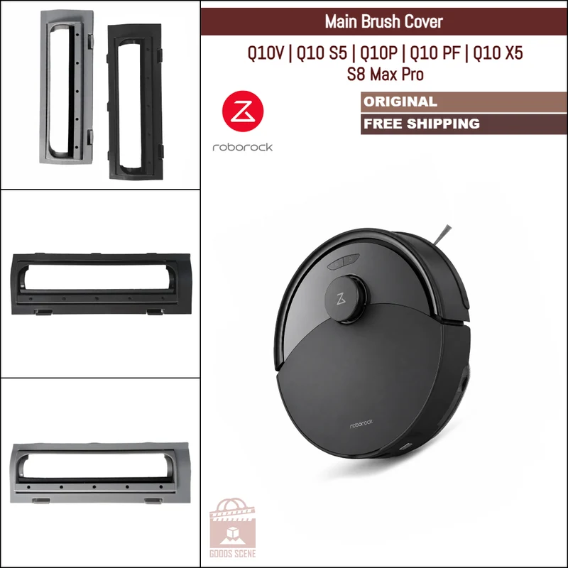 Roborock Q10V, Q10 S5, Q10P, Q10 PF, Q10 X5, S8 Max Pro | Original Spare Parts & Accessories: Main Brush Cover
