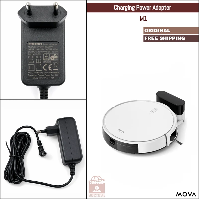 MOVA M1 | Original Spare & Repair Parts: Charging Power Adapter