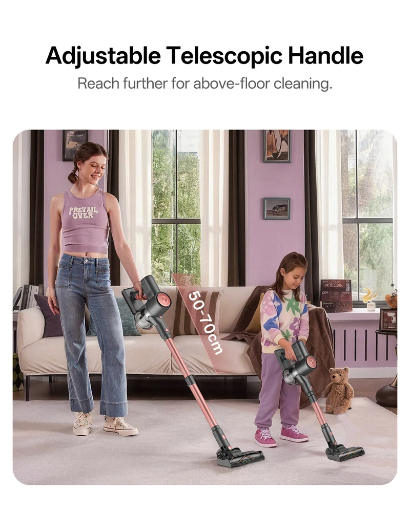 Vexilar V10 Pro Cordless Stick Vacuum Cleaner | 45KPa Suction