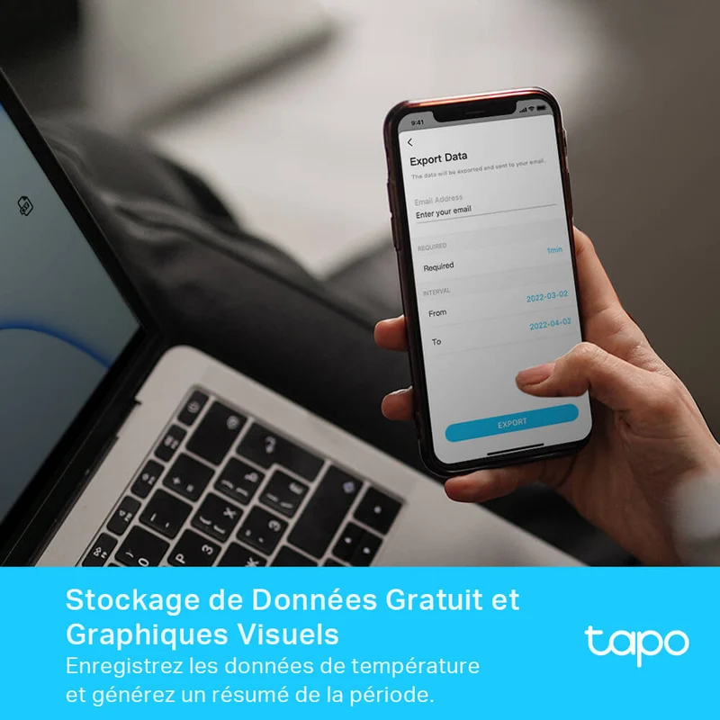 Capteur Moniteur Connecté de Température et d'Humidité - Tapo T315