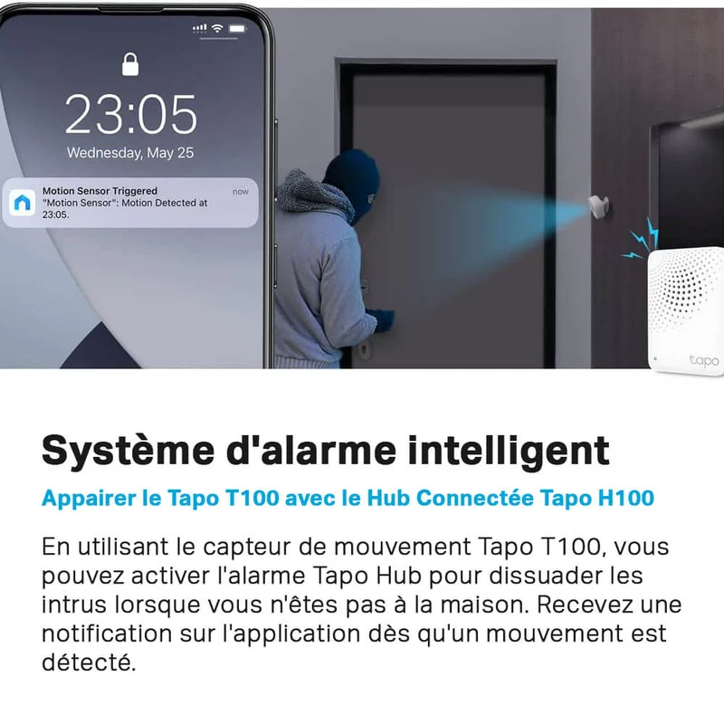 Détecteur de Mouvement connecté - Tapo T100