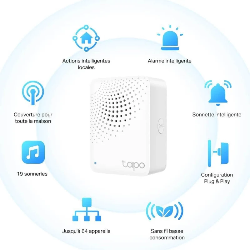 Hub connecté avec Carillon - Tapo H100