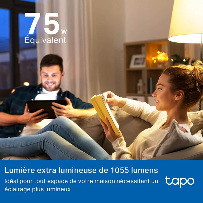 Ampoule Led Connectée E27 Multicolore 1055 Lumens - Tapo L535E