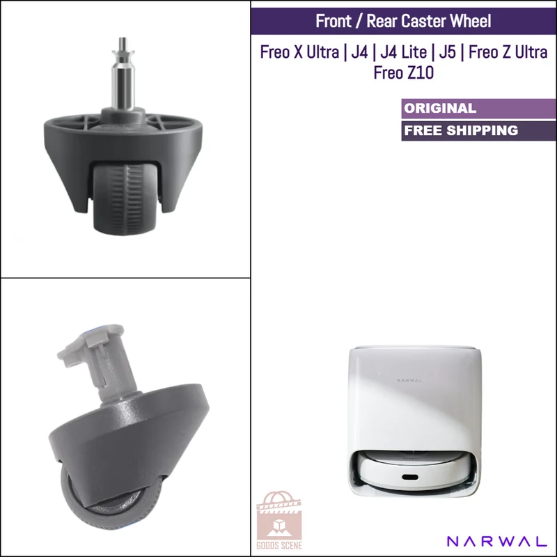 Narwal Freo X Ultra, J4, J4 Lite, J5, Freo Z Ultra, Freo Z10 | Original Spare & Repair Parts: Front Caster Wheel