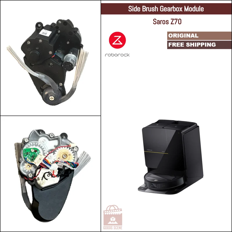 Roborock Saros Z70 | Original Spare & Repair Parts: Side Brush Gearbox Module