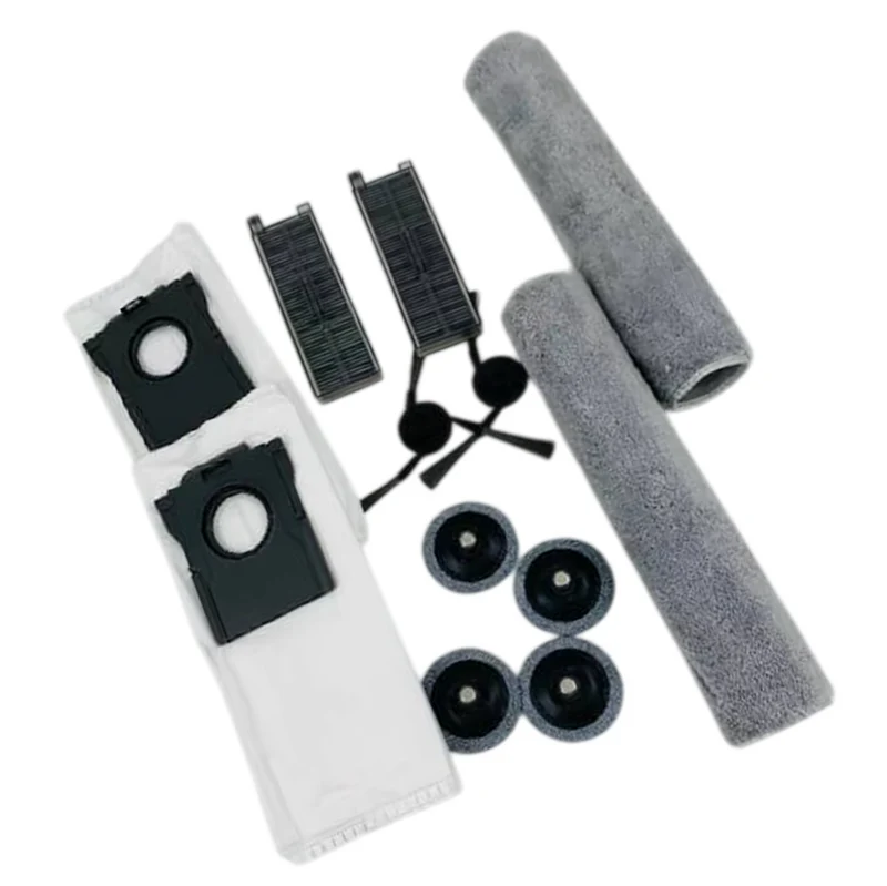 MOVA Z5, Z50, Z50 Ultra | Original Consumable Parts & Accessories: Side Brushes, Mopping Rollers, HEPA Filters, Dust Bags (Kit)