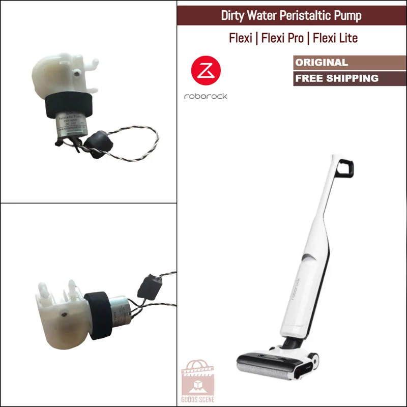 Roborock Flexi, Flexi Pro, Flexi Lite | Original Spare & Repair Parts: Dirty Water Peristaltic Pump