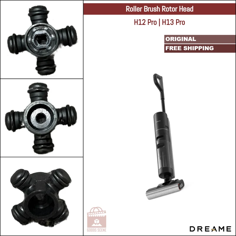 Dreame H12 Pro, H13 Pro | Original Spare Parts & Accessories: Roller Brush Rotor Head