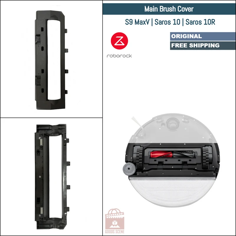 Roborock S9 MaxV, Saros 10, Saros 10R | Original Spare Parts & Accessories: Main Brush Cover