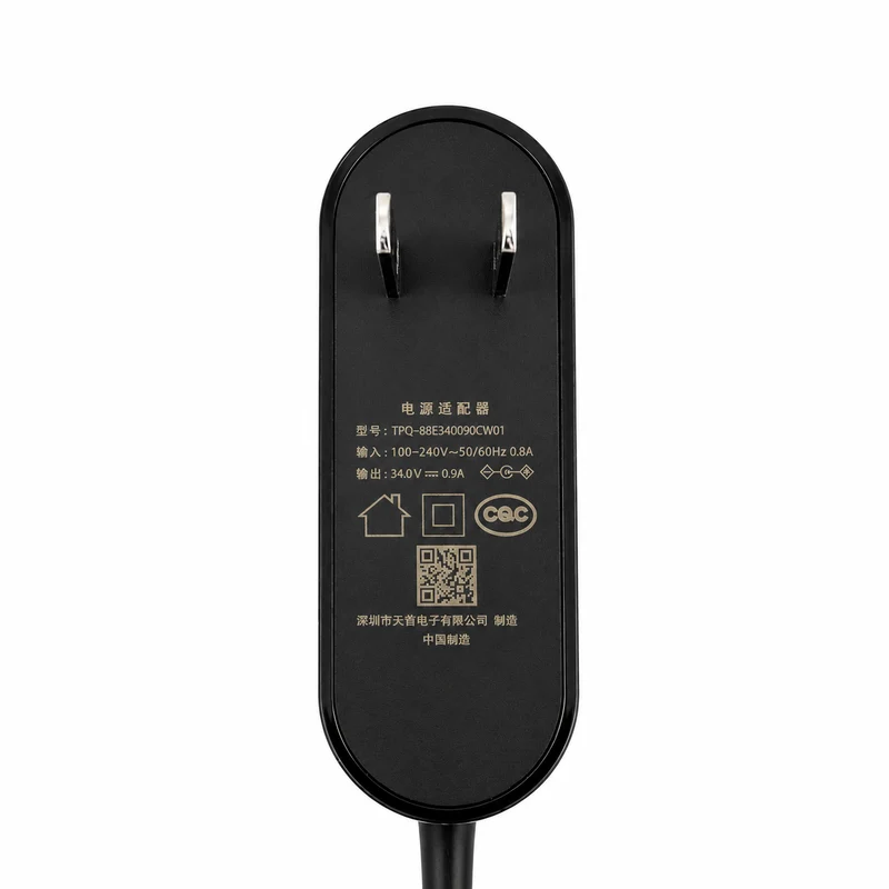 Dreame T30, T30 NEO, R20 | Original Spare & Repair Parts: Charging Power Adapter, US Plug