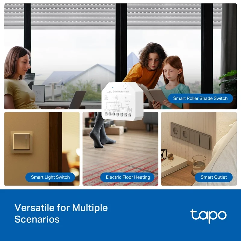 Module interrupteur Connecté Relais Double - Tapo S112