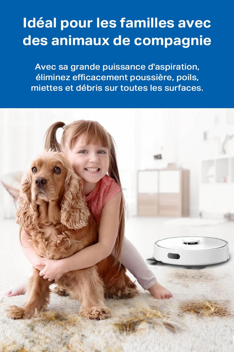 Aspirateur Robot Laveur 5300 Pa - Tapo RV30 Max White