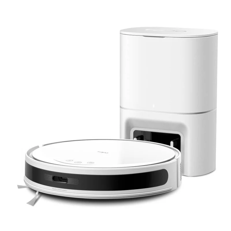 Aspirateur Robot Laveur 5300 Pa avec Station de Vidange - Tapo RV20 Max Plus White