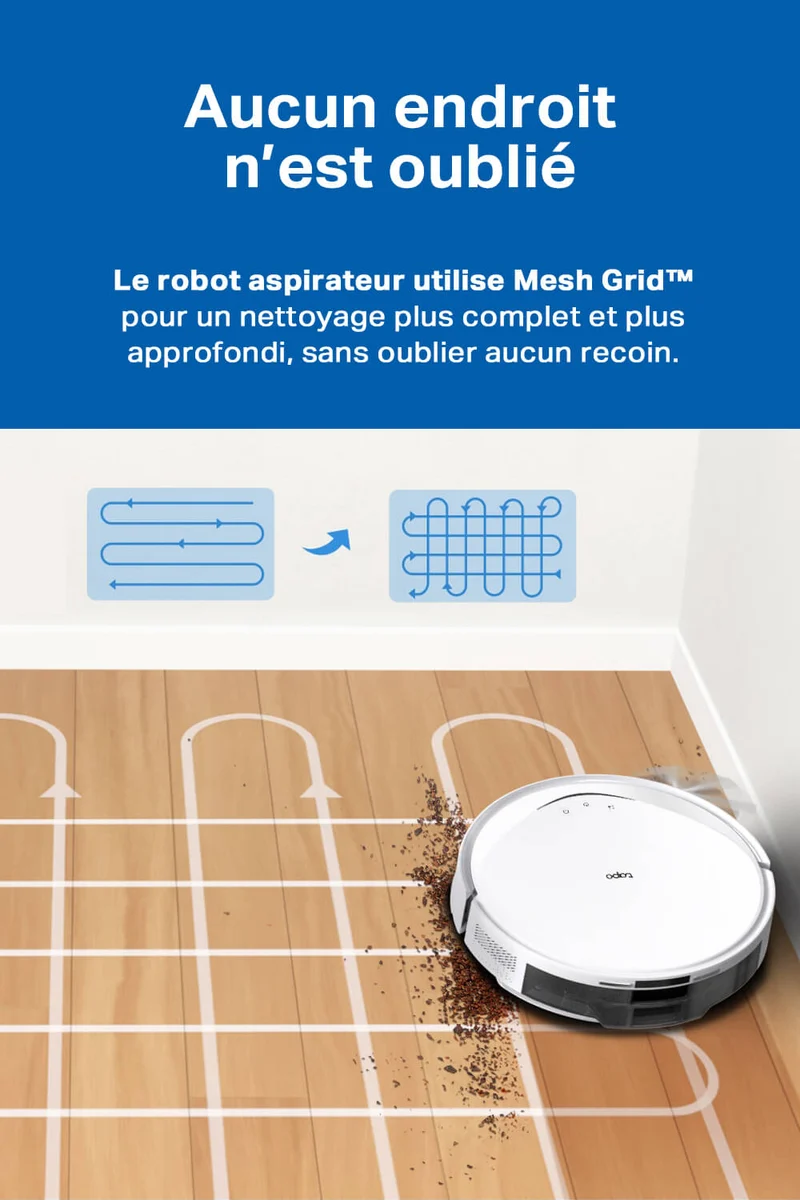 Aspirateur Robot Laveur 5300 Pa avec Station de Vidange - Tapo RV20 Max Plus White