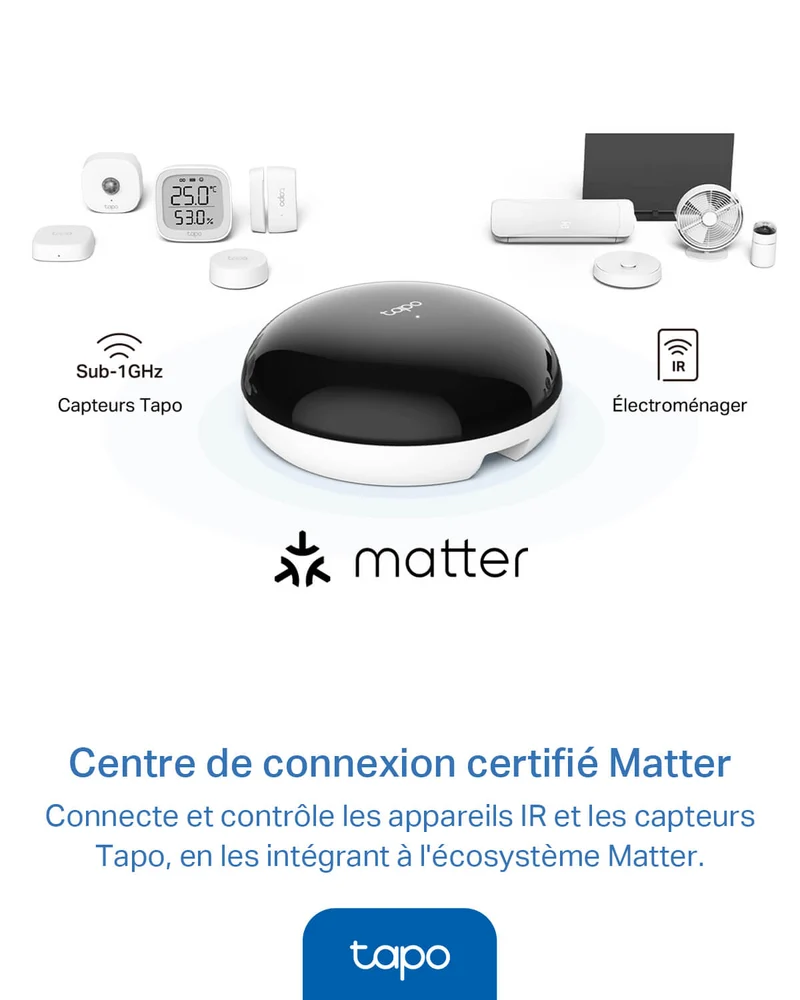 Télécommande Connectée Domotique Universelle IR & IoT - Tapo H110