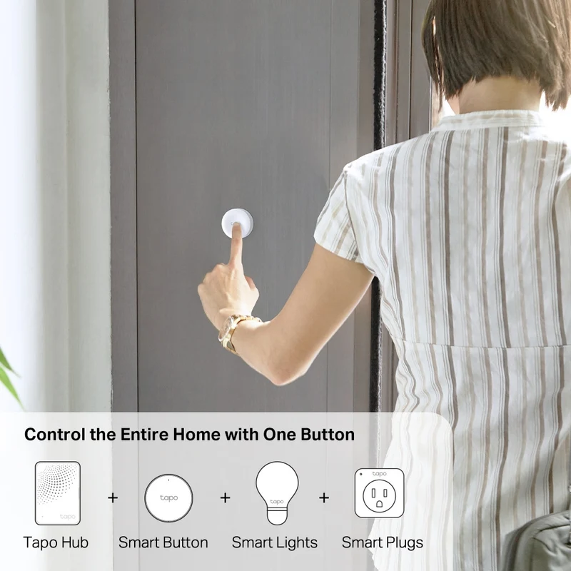 Bouton Interrupteur Variateur Connecté pour Lumière Connectée - Tapo S200B