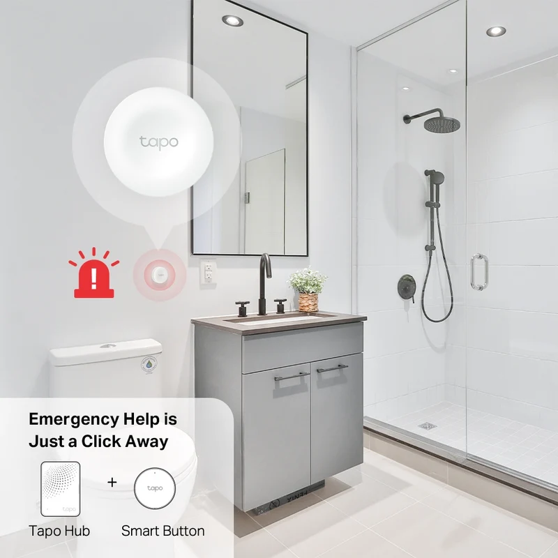 Bouton Interrupteur Variateur Connecté pour Lumière Connectée - Tapo S200B