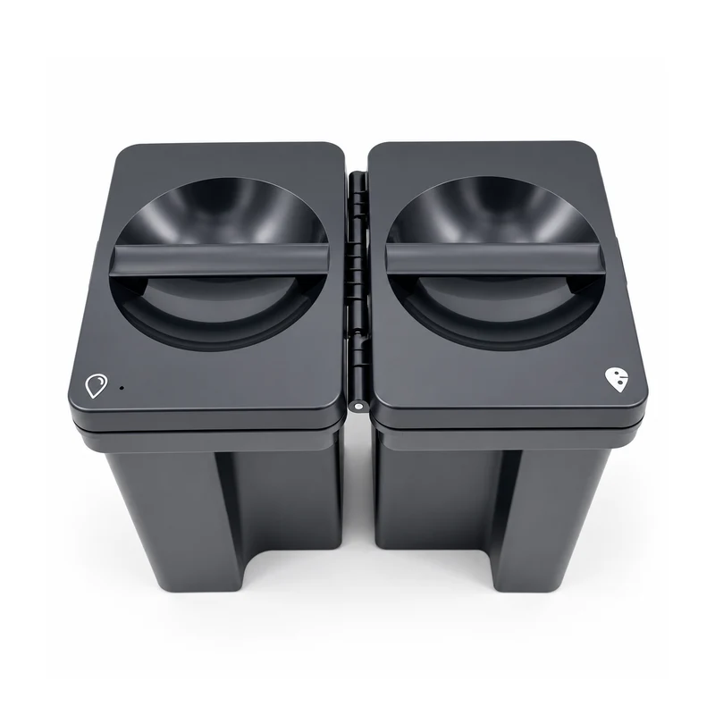 Roborock Qrevo Edge, Qrevo Pro, Qrevo Slim, Qrevo Plus, Qrevo Master, Qrevo S | Original Spare Parts & Accessories For Auto Dock: Black Clean And Dirty Water Tank Set