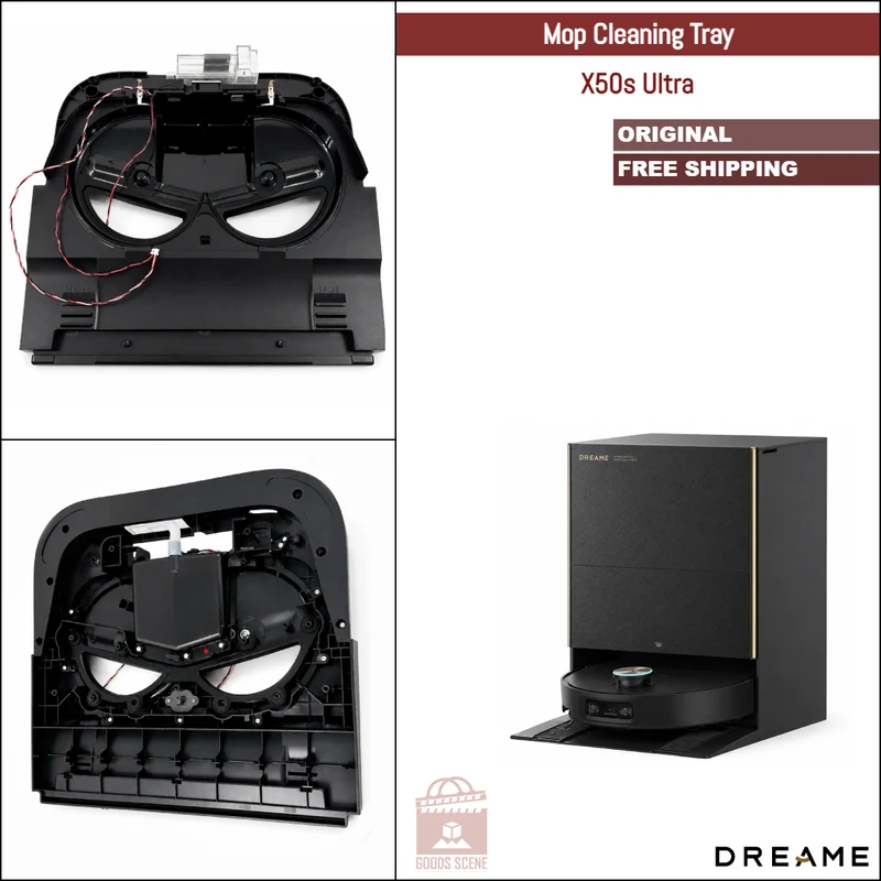 Dreame X50s Ultra | Original Spare Parts & Accessories For Auto Dock: Mop Cleaning Dock Tray Assembly